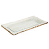 Annieglass Edgey 17.5" x 8" Rectangular Tray