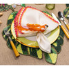 Kim Seybert Belize Placemat in Green - Set of 2