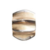 Kim Seybert Desert Napkin Ring in Gold & Silver - Set of 4