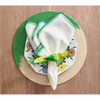 Kim Seybert Parakeet Napkin Ring in Green - Set of 4