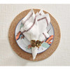 Kim Seybert Wood Round Placemat in Natural - Set of 4