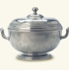 Match Pewter Beaded Round Tureen