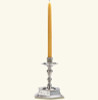 Match Pewter Flanders Candlestick