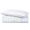 Peacock Alley Ribbon Stripe Percale Duvet Cover