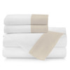 Peacock Alley Mandalay Linen Cuff Sheet Set