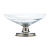 Arte Italica Tavola Glass Footed Bowl