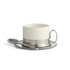 Arte Italica Tuscan Cappuccino Cup & Saucer with Spoon