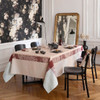 Le Jacquard Francais Tablecloth A La Francaise Cotton Pink