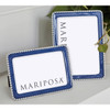 Mariposa Beaded Blue 5X7 Frame