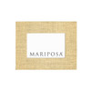 Mariposa Sand Faux Grasscloth 4X6 Frame