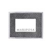Mariposa Shagreen Leather With Metal Border 4X6 Frame