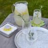 Mariposa Clear Pineapple Texture Iced Tea Glass