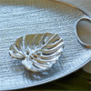 Mariposa Swiss Cheese Leaf Trinket Dish