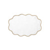 Matouk Scallop Edge Napkins and Placemats (Set of 4)