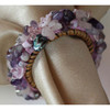 Calaisio Jewelled Napkin Ring Lilac - Set of 4