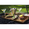 Calaisio Rectangular Serving Tray Slanting with Handle - Reinforced Bottom