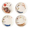 Juliska Forest Walk Tidbit Plates Set of 4