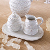 Juliska Jardins Du Monde Creamer/Sugar Set - Whitewash