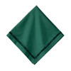 Juliska Velvet Trim Napkin - Evergreen