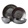 Juliska Pewter Stoneware 4pc Setting