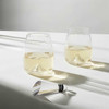 Waterford Elegance Optic Stemless Wine Glass Set of 2 & Stopper