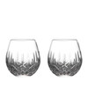 Waterford Lismore Nouveau Stemless Wine Glass Light Red 14oz Set of 2