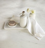 SFERRA Velina-Marble Soap Dish