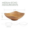 Andrew Pearce Medium Echo Square Wooden Bowl