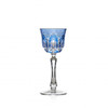 Varga Crystal Athens Sky Blue Cordial Glass