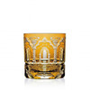 Varga Crystal Athens Amber Old Fashioned Glass