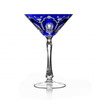 Varga Crystal Athens Cobalt Martini Glass