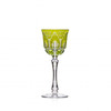 Varga Crystal Athens Yellow-Green Cordial Glass