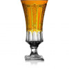 Varga Crystal Imperial Amber Footed Vase - 15"