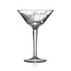 Varga Crystal Springtime Clear Martini Glass