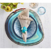 Kim Seybert Azure Placemat in Turquoise - Set of 4