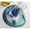 Kim Seybert Azure Placemat in Turquoise - Set of 4