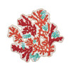 Kim Seybert Coral Spray Placemat in Coral & Turquoise - Set of 2