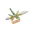 Kim Seybert Dragonfly Napkin Ring in Green - Set of 4 in a Gift Box