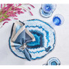 Kim Seybert Marine Placemat in Blue - Set of 4