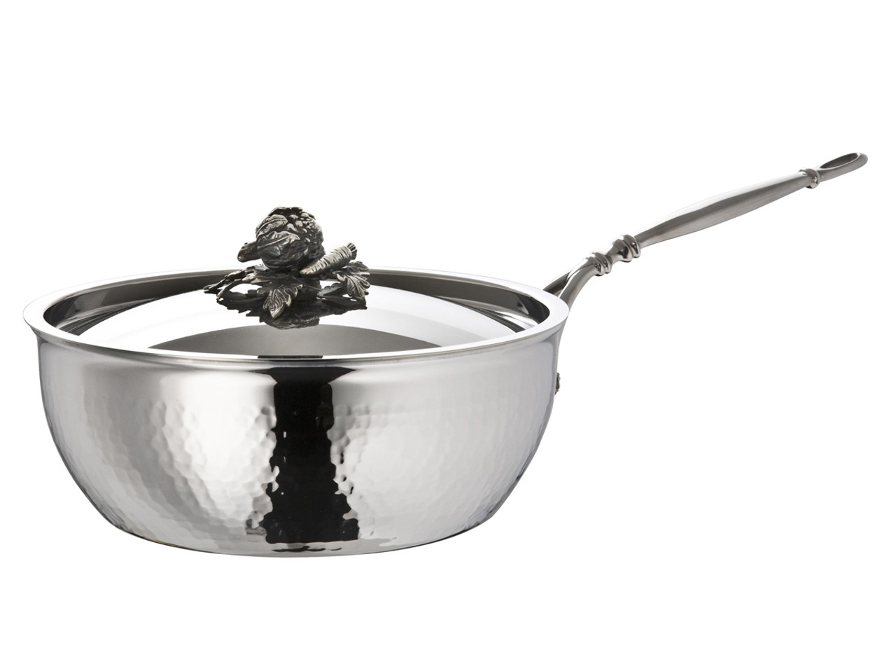 Ruffoni Stainless Steel Saucepan 4qt - Opus Prima