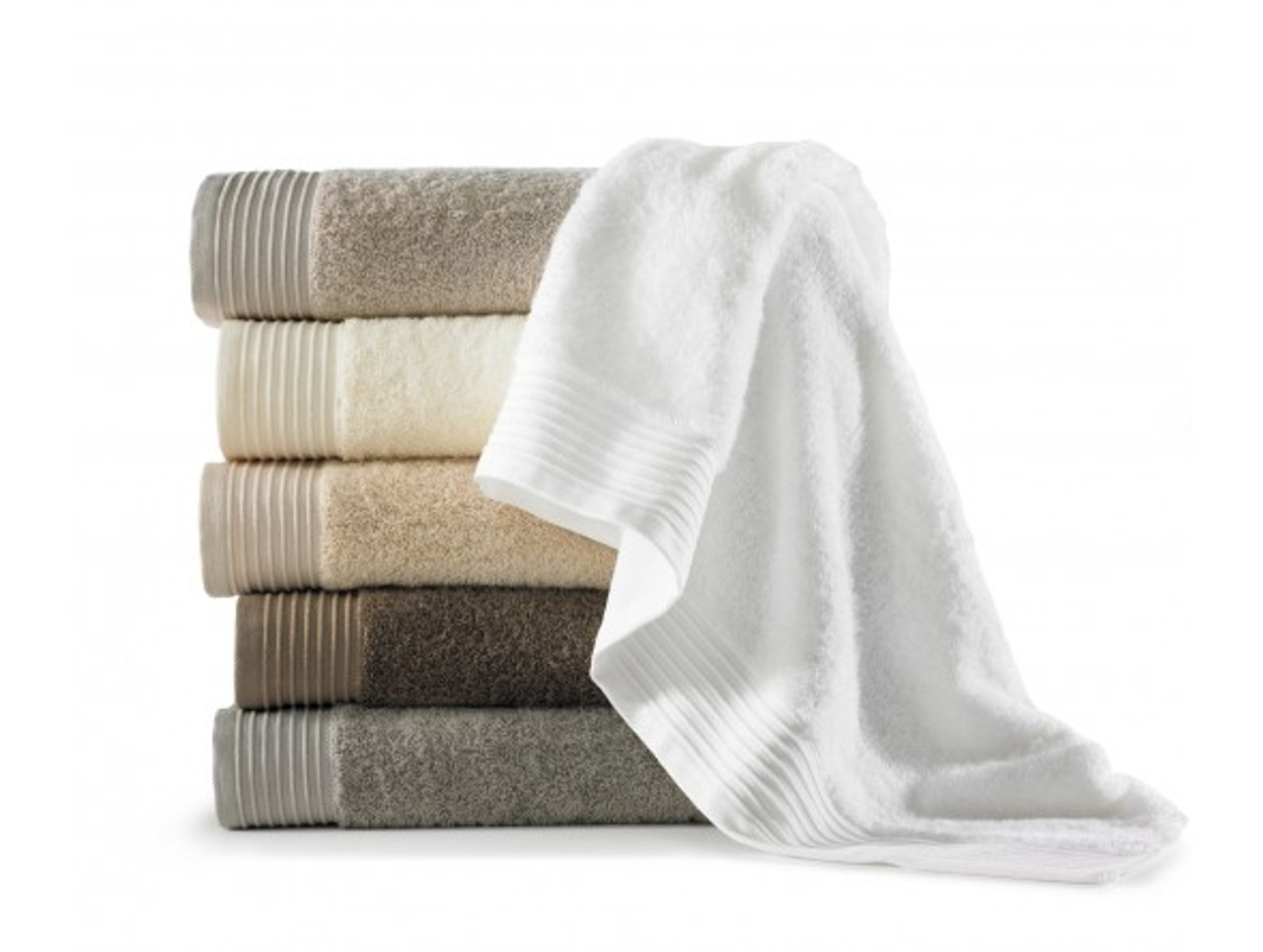 Peacock Alley Jubilee Bath Towels - White - Luxurious Bath Towels