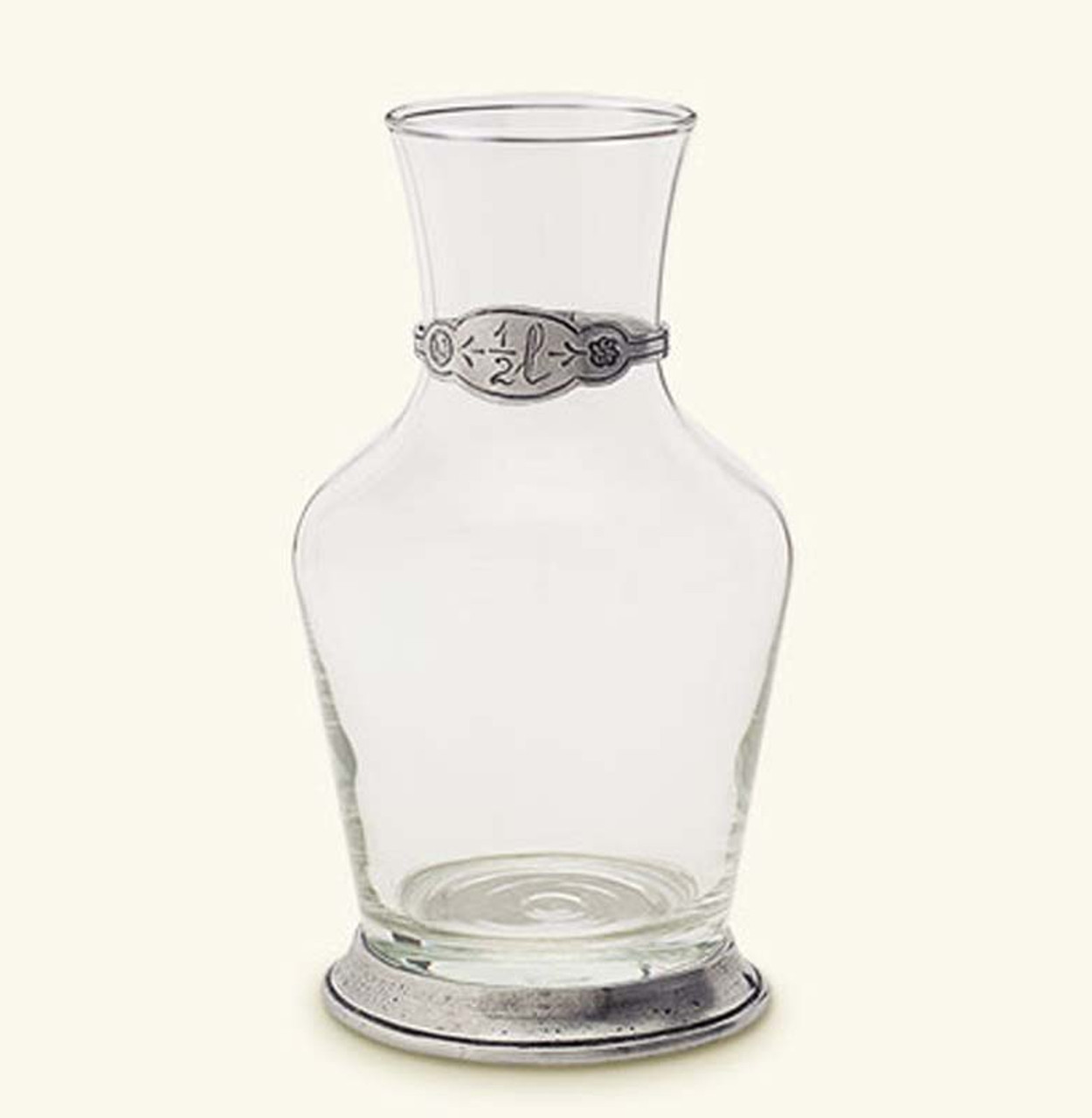 Match Pewter Glass Carafe 1/2 Litre