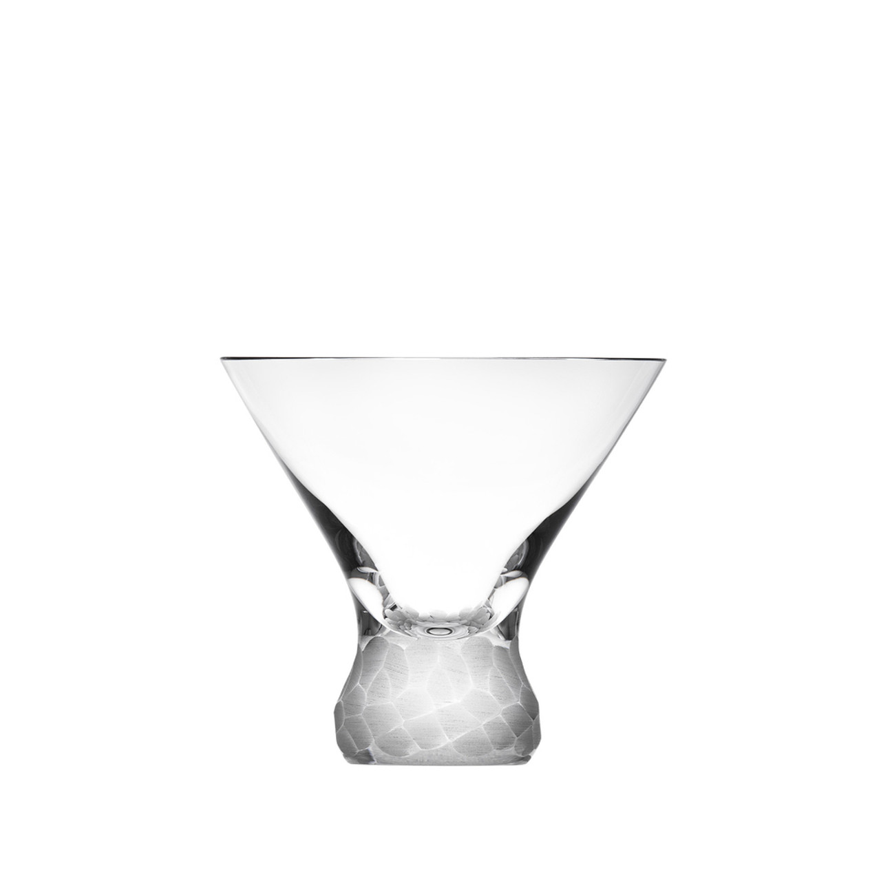 Moser Pebbles Martini Glasses