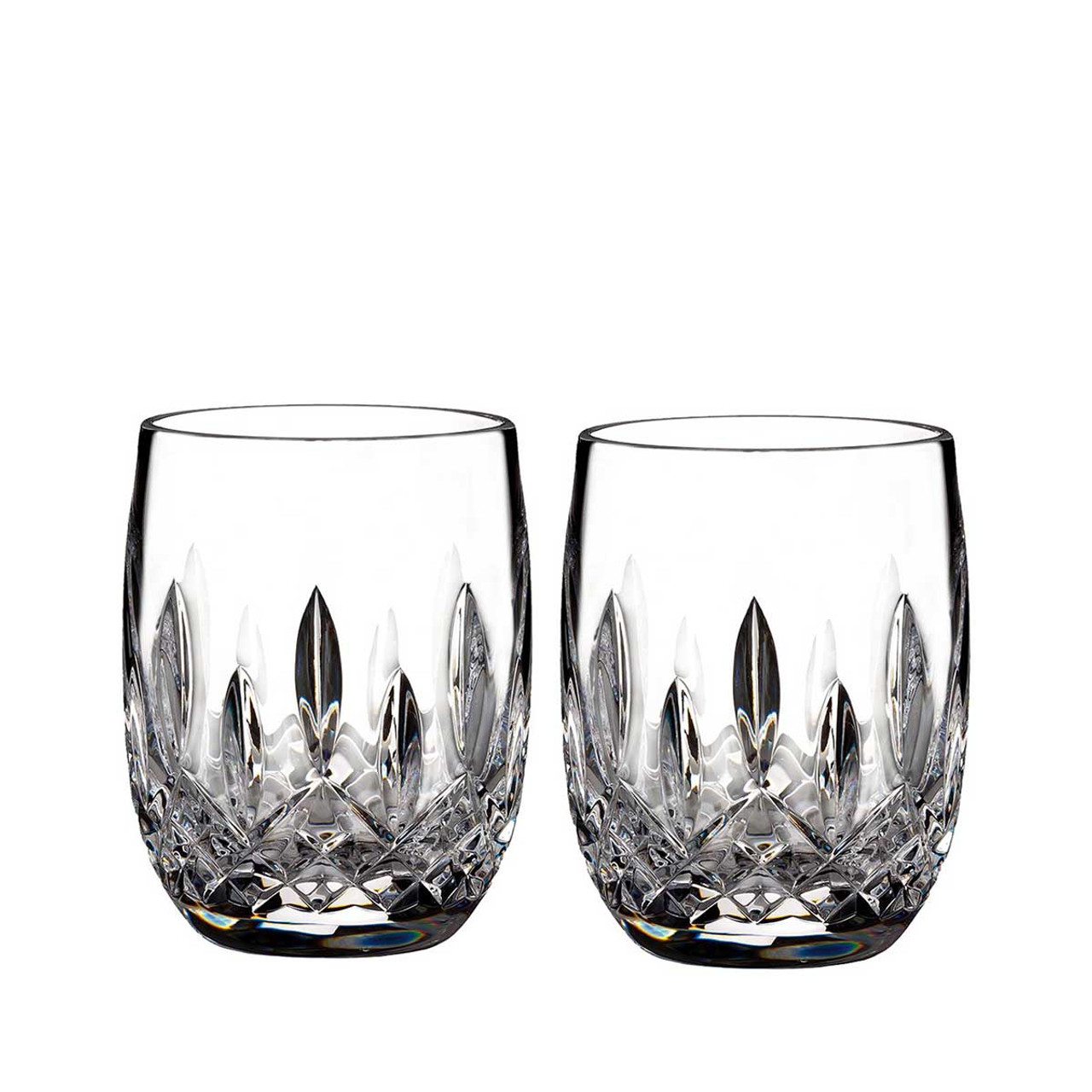 Waterford Connoisseur Lismore Black Brandy Balloon Glasses, Pair