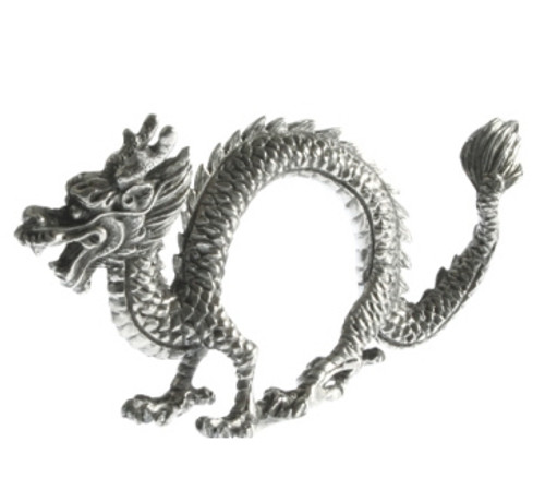 Vagabond House - Dragon Pewter Napkin Rings (Set of 4)