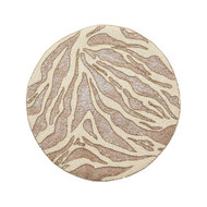 Kim Seybert Tiger Placemat in Natural & Brown - Set of 2