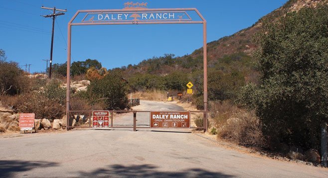 DALEY RANCH ENTRANCE