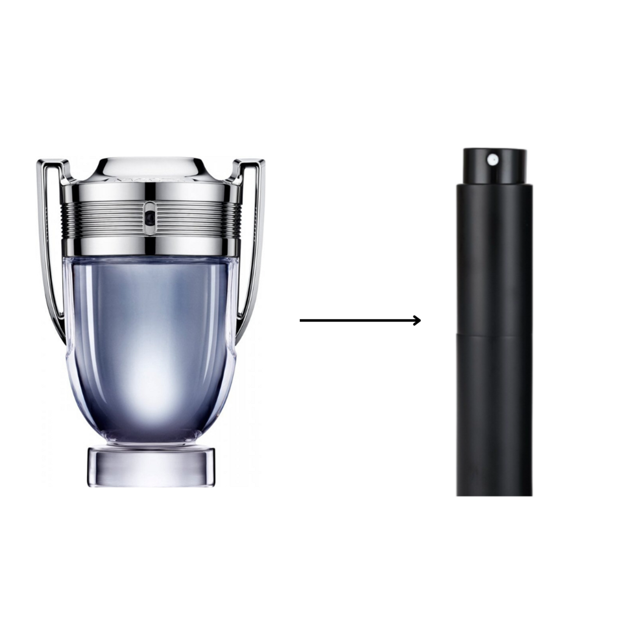 Paco Rabanne Invictus Eau de Toilette Spray Refillable Atomiser 10ml