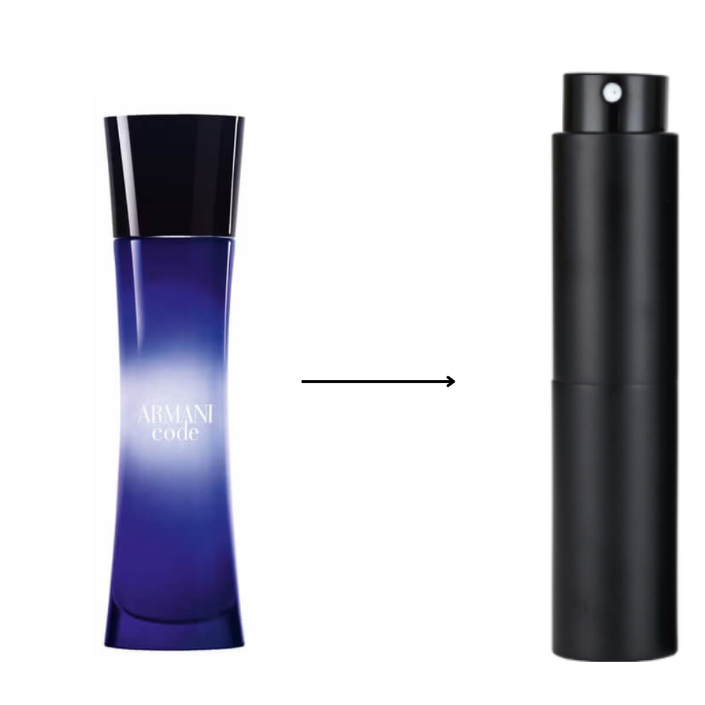 Giorgio Armani Code Eau De Parfum Spray Refillable Atomiser10ml