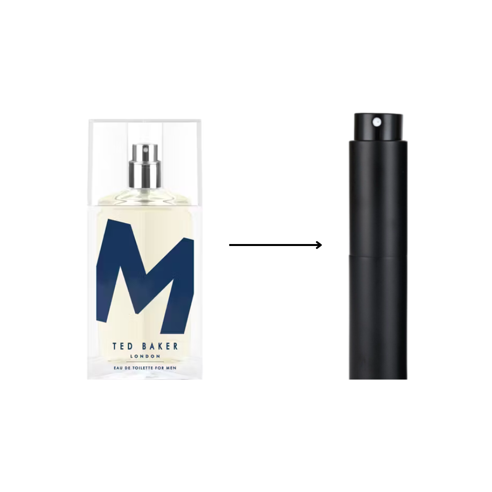 Ted Baker M Eau De Toilette Spray Refillable Atomiser 10ml